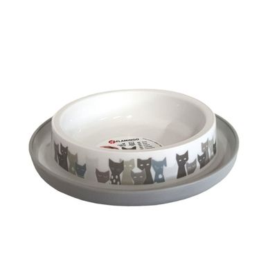 Gamelle, Trendy Maasai grise ø 16 cm, 210 ml pour chat