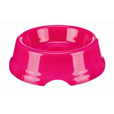 Trixie - Gamelle en plastique 0,25l ø 10 cm couleur aléatoire pour chien ou