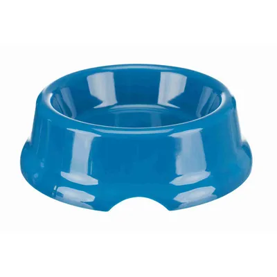 Trixie - Gamelle en plastique 0,25l ø 10 cm couleur aléatoire pour chien ou