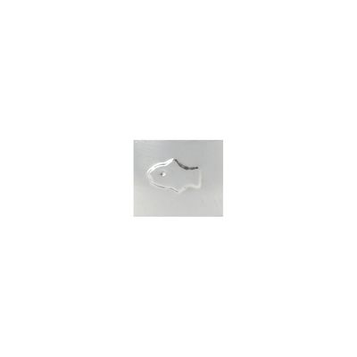 Gamelle en acier inox motif poisson ø 15 cm 0.2 Litres  pour chat