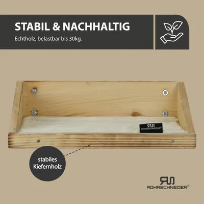 Rohrschneider Marche d'escalade flammée avec insert Rohrschneider Marche d'escalade flammée avec insert