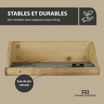 Rohrschneider Marche d'escalade flammée avec insert