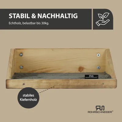 Rohrschneider geflammte Kletteretage mit Einlage
