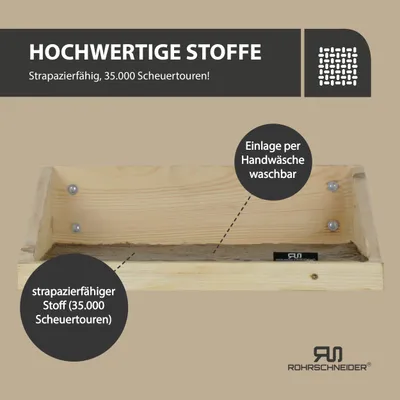 Rohrschneider Natürliche Kletteretage mit Einlage