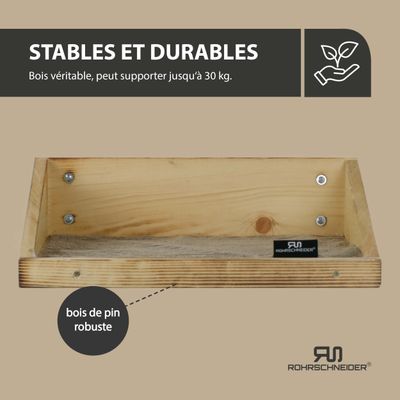 Rohrschneider Marche d'escalade flammée avec insert