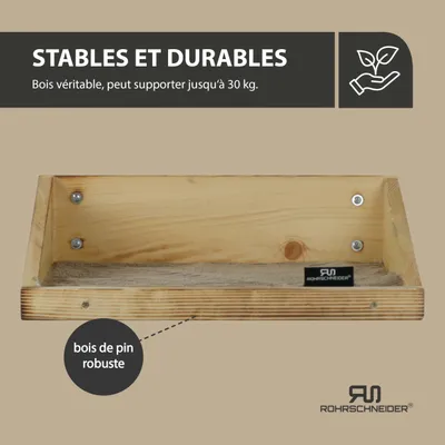 Rohrschneider Marche d'escalade flammée avec insert