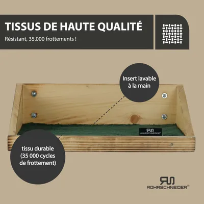 Rohrschneider Marche d'escalade flammée avec insert