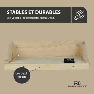 Rohrschneider Marche d'escalade naturelle avec insert