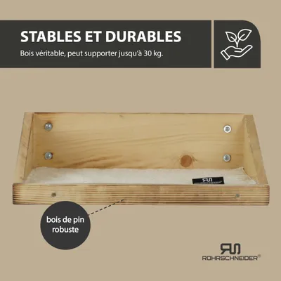 Rohrschneider Marche d'escalade flammée avec insert