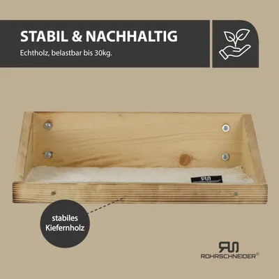 Rohrschneider geflammte Kletteretage mit Einlage