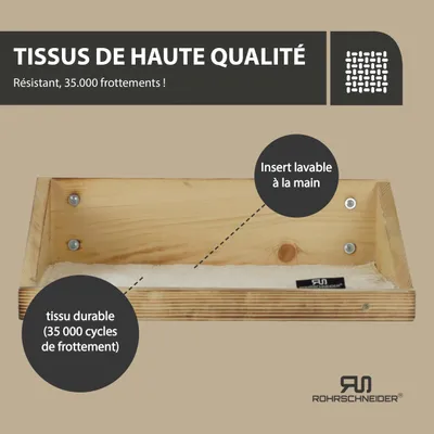 Rohrschneider Marche d'escalade flammée avec insert