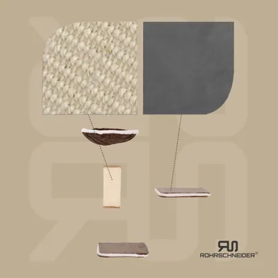 Rohrschneider Mur d'escalade pour chats composé de quatre parties