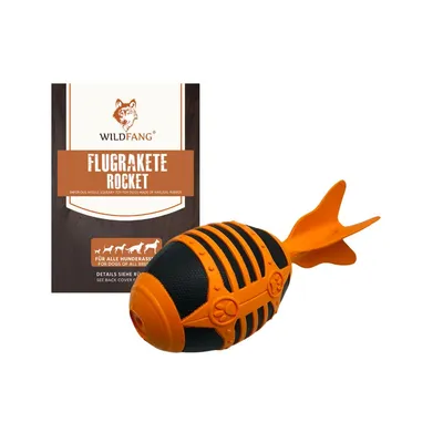 Wildfang® Jouet à mâcher fusée volante "Rocket" - 100% caoutchouc naturel Wildfang® Jouet à mâcher fusée volante "Rocket" - 100% caoutchouc naturel