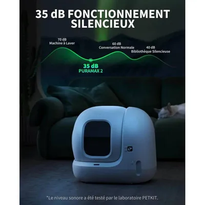 PETKIT - Litière automatique - PURAMAX 2 PETKIT - Litière automatique - PURAMAX 2
