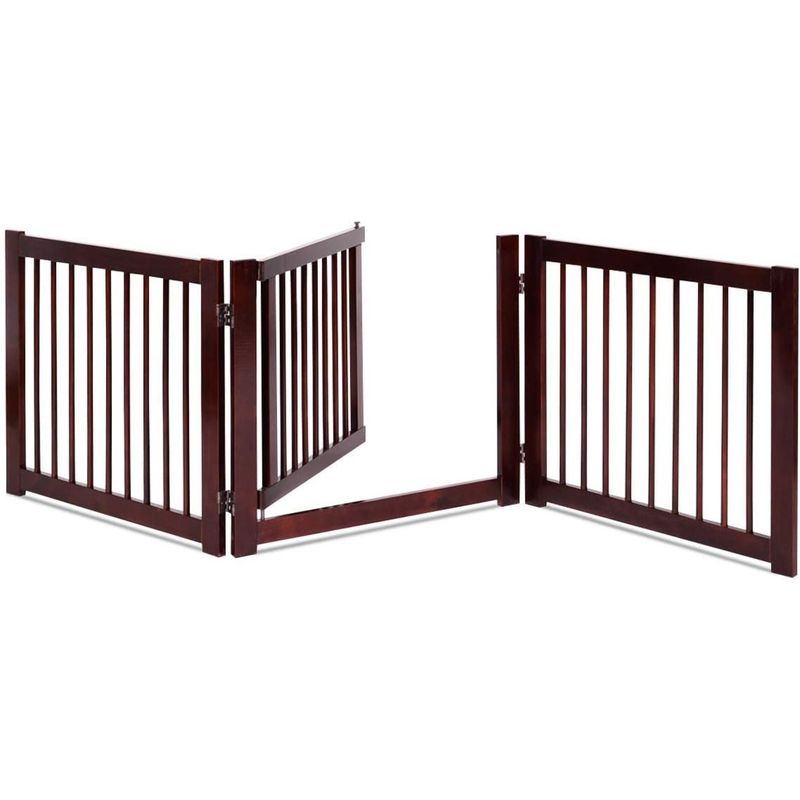 GIANTEX Barrière de Protection pour Animaux de Compagnie (3 Panneaux)