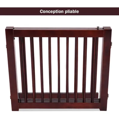 GIANTEX Barrière de Protection pour Animaux de Compagnie (3 Panneaux)