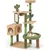 GIANTEX Arbre à Chat Design 150cm, Arbre a Chat en Forme de Cactus Vert GIANTEX Arbre à Chat Design 150cm, Arbre a Chat en Forme de Cactus Vert