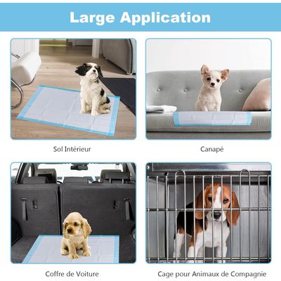 Giantex Alese Jetable Chien Séchage Rapide, Anti-Fuite,Tapis Éducateur