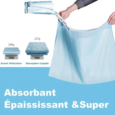 Giantex Alese Jetable Chien Séchage Rapide, Anti-Fuite,Tapis Éducateur