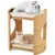 GIANTEX Maison pour Chat à 2 Étages, Niche pour Chat avec Lits Doubles GIANTEX Maison pour Chat à 2 Étages, Niche pour Chat avec Lits Doubles