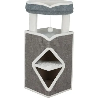 TRIXIE Tour pour chats Arma Gris bleu et blanc TRIXIE Tour pour chats Arma Gris bleu et blanc