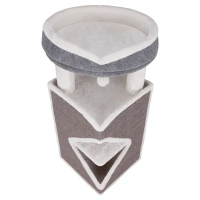 TRIXIE Tour pour chats Arma Gris bleu et blanc