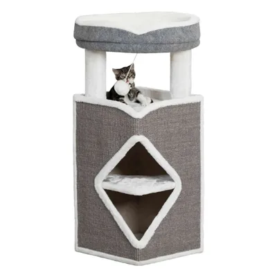 TRIXIE Tour pour chats Arma Gris bleu et blanc TRIXIE Tour pour chats Arma Gris bleu et blanc