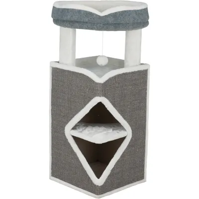 TRIXIE Tour pour chats Arma Gris bleu et blanc