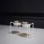 Bagane Set de 2 gamelles surélevées en acier,socle design métal noir Olne Bagane Set de 2 gamelles surélevées en acier,socle design métal noir Olne