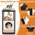 GIANTEX Table d'Appoint pour Chat - Armoire avec Cabane