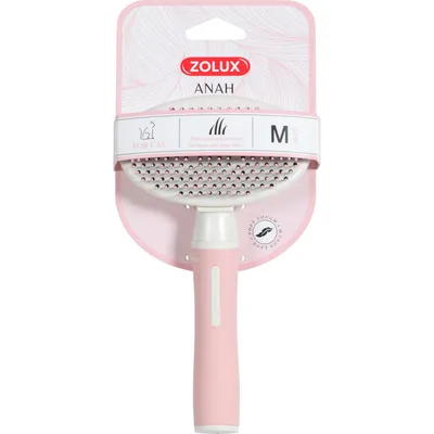 zolux - Brosse SLICKER doux rétractable taille M pour chat