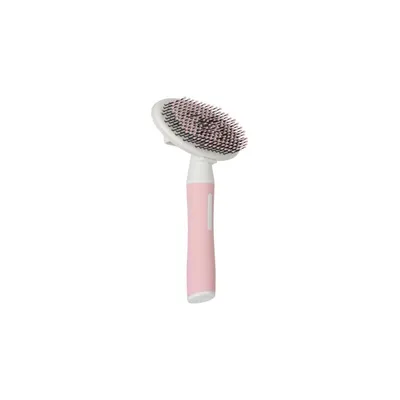 Brosse SLICKER doux rétractable taille M pour chat