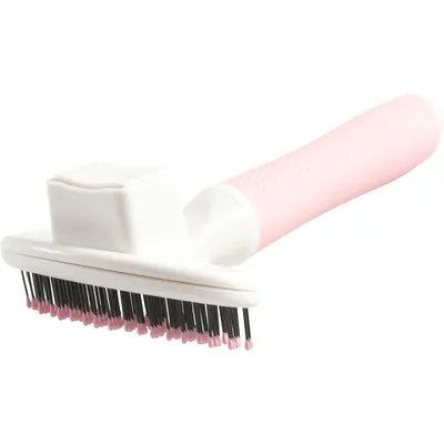 Brosse SLICKER doux rétractable taille M pour chat