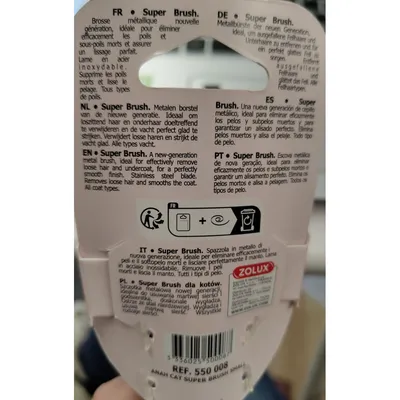 Super Brosse taille S pour chats.