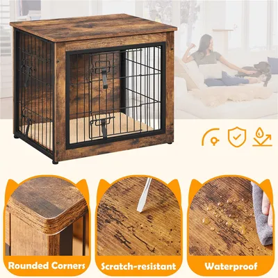 Yaheetech Cage pour Chien en Bois Cage pour Chiots