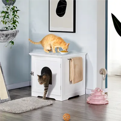 Yaheetech Maison de Toilette pour Chat