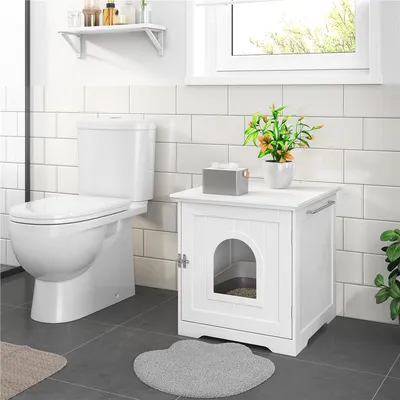 Yaheetech Maison de Toilette pour Chat