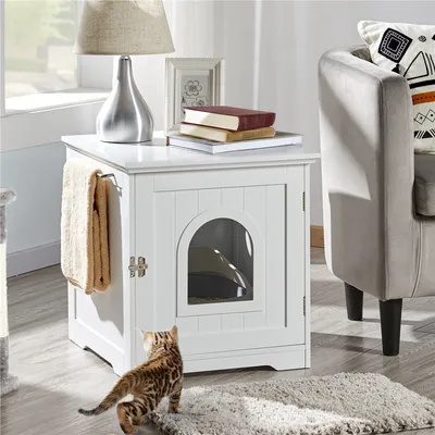 Yaheetech Maison de Toilette pour Chat