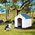 Giantex Wetterfeste Kunststoff Hundehütte Mit Belüftungssystem