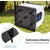 GIANTEX Caseta para perros de plástico, techo impermeable, suelo elevado GIANTEX Caseta para perros de plástico, techo impermeable, suelo elevado