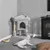 Yaheetech  Petit Arbre à Chat à 2 Niveaux avec Condo