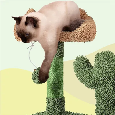 Yaheetech  Arbre à Chat Cactus Multiniveau Tour pour Chat