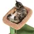 Yaheetech  Arbre à Chat Design Cactus Tour pour Chat en Peluche