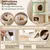 GIANTEX 154cm Mehrstufiger Katzenbaum Mit Wohnung Hängematte & Sisalball GIANTEX 154cm Mehrstufiger Katzenbaum Mit Wohnung Hängematte & Sisalball
