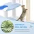 GIANTEX Arbre à Chat Multi-Niveaux avec Style Océan, Grattoir en Sisal