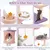 GIANTEX Arbre à Chat 140cm Design Mignon, Griffoirs en Sisal