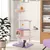 GIANTEX Arbre à Chat 140cm Design Mignon, Griffoirs en Sisal