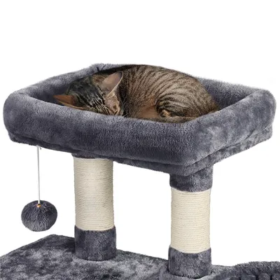 Kratzbaum 96 cm hoch Katzenbaum Katzenkratzbaum Kletterbaum