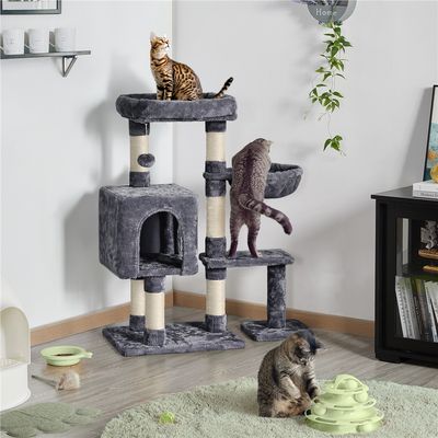 Kratzbaum 96 cm hoch Katzenbaum Katzenkratzbaum Kletterbaum