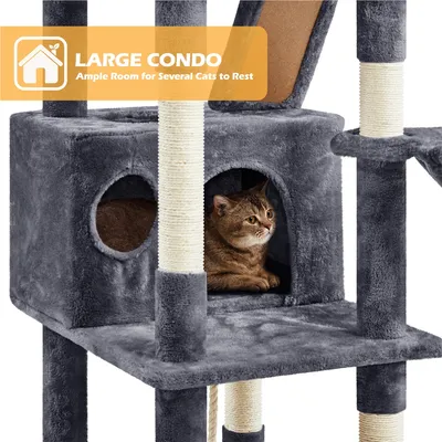 Yaheetech Arbre à Chat XXL